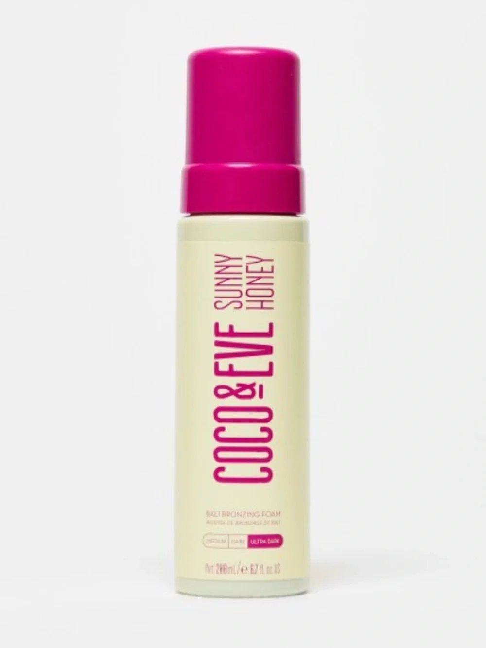 Coco & Eve Sunny Honey Bali Bronzing Foam – Ultra Dark – 6.76 oz